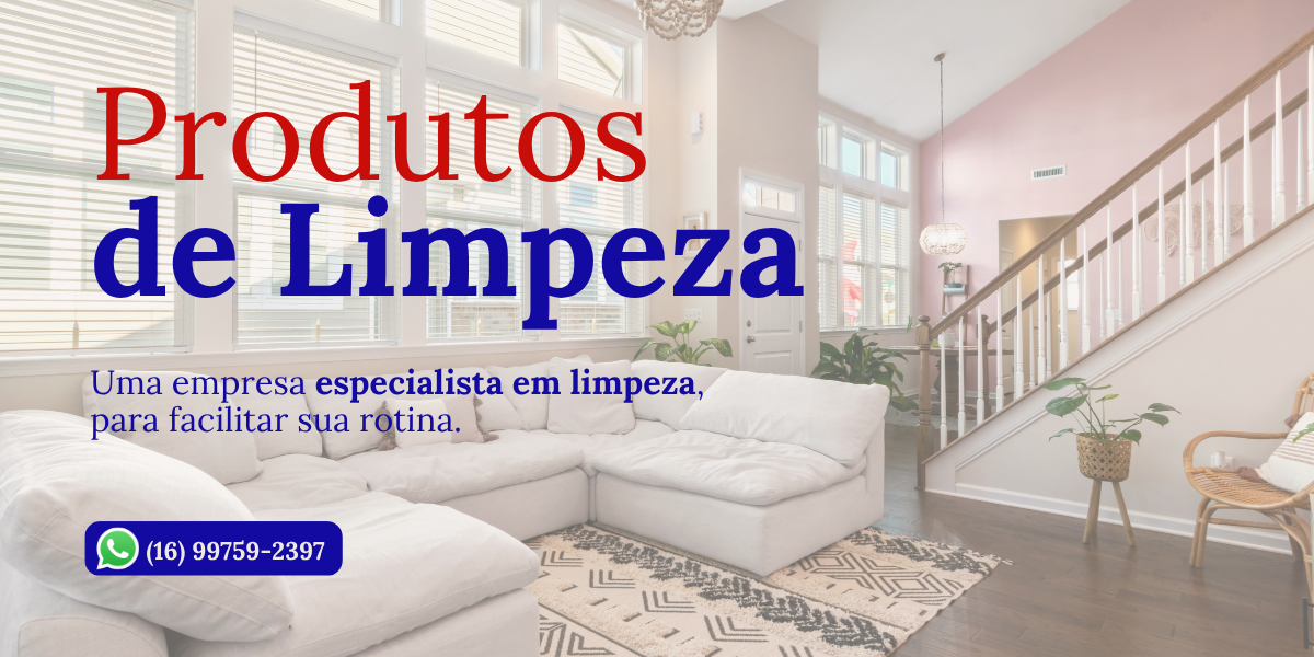 banner produtos de limpeza em são carlos / São paulo
