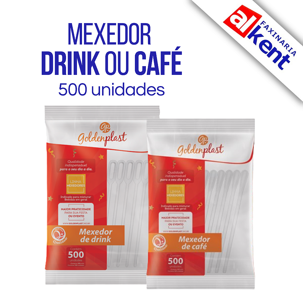 Mexedor de Bebidas Goldenplast – Café ou Drink (Pázinha)
