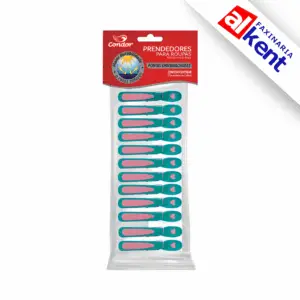 Prendedor de Roupas Condor Emborrachado e Decorado 12 unidades - REF. 1515
