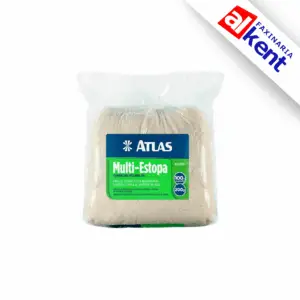 Estopa Branca 100% Algodão Atlas 200g