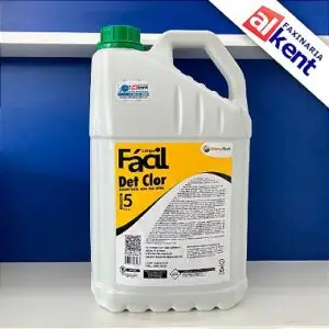 Detergente Clorado Concentrado Det Clor Limpa Fácil 5L