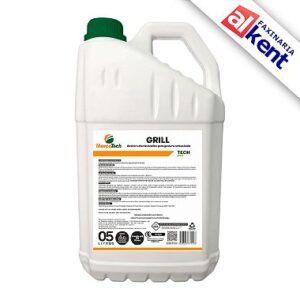 Detergente Alcalino Grill Mercotech Desincrustante para Gordura Carbonizada 5L