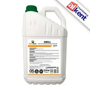 Detergente Alcalino Grill Mercotech Desincrustante para Gordura Carbonizada 5L
