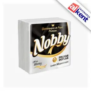 Guardanapo de Papel Nobby Folha Dupla 21x22 com 50 unidades