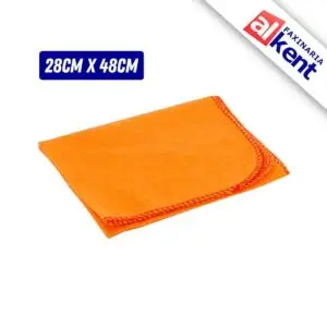 Flanela Amarela 28cm x 48cm Nobre