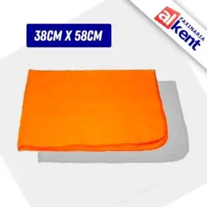 Flanela Amarela 38cm x 58cm Nobre