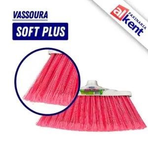 Vassoura Soft Plus Pluma Melaré Cores Sortidas (Refil, não acompanha cabo)