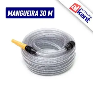 Mangueira de Jardim Trançada Cristal 30m - Acompanha Esguicho