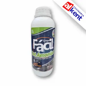 Detergente Concentrado Det Amoníaco Limpa Fácil 1L