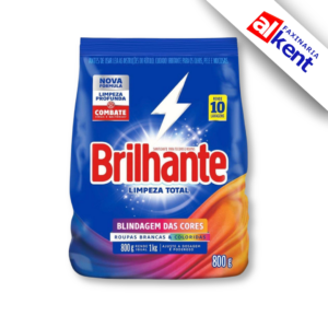 Sabão em Pó Brilhante Limpeza Total 800g