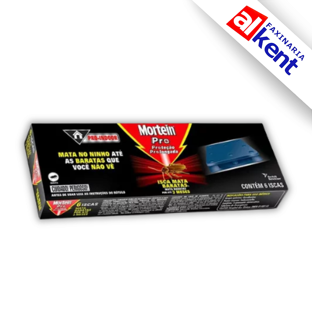 Isca Mata Baratas Mortein com 06 unidades