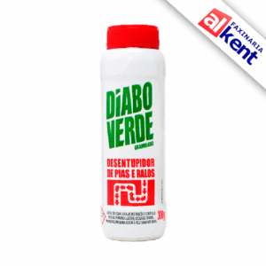 Desentupidor Granulado Diabo Verde para pias e ralos 300g