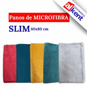 Pano de Chão Microfibra Slim 60x80cm Nobre