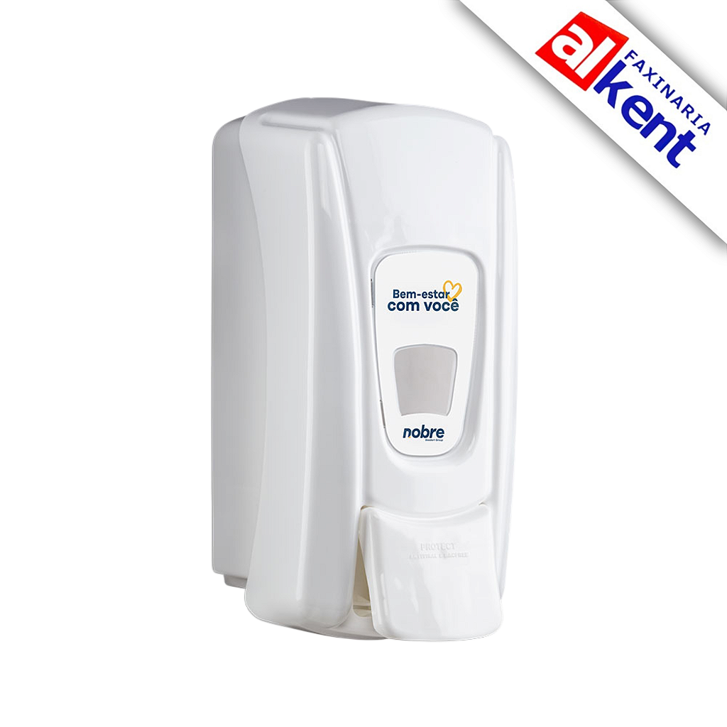 Dispenser Saboneteira para Refil Branca City Nobre 800ml